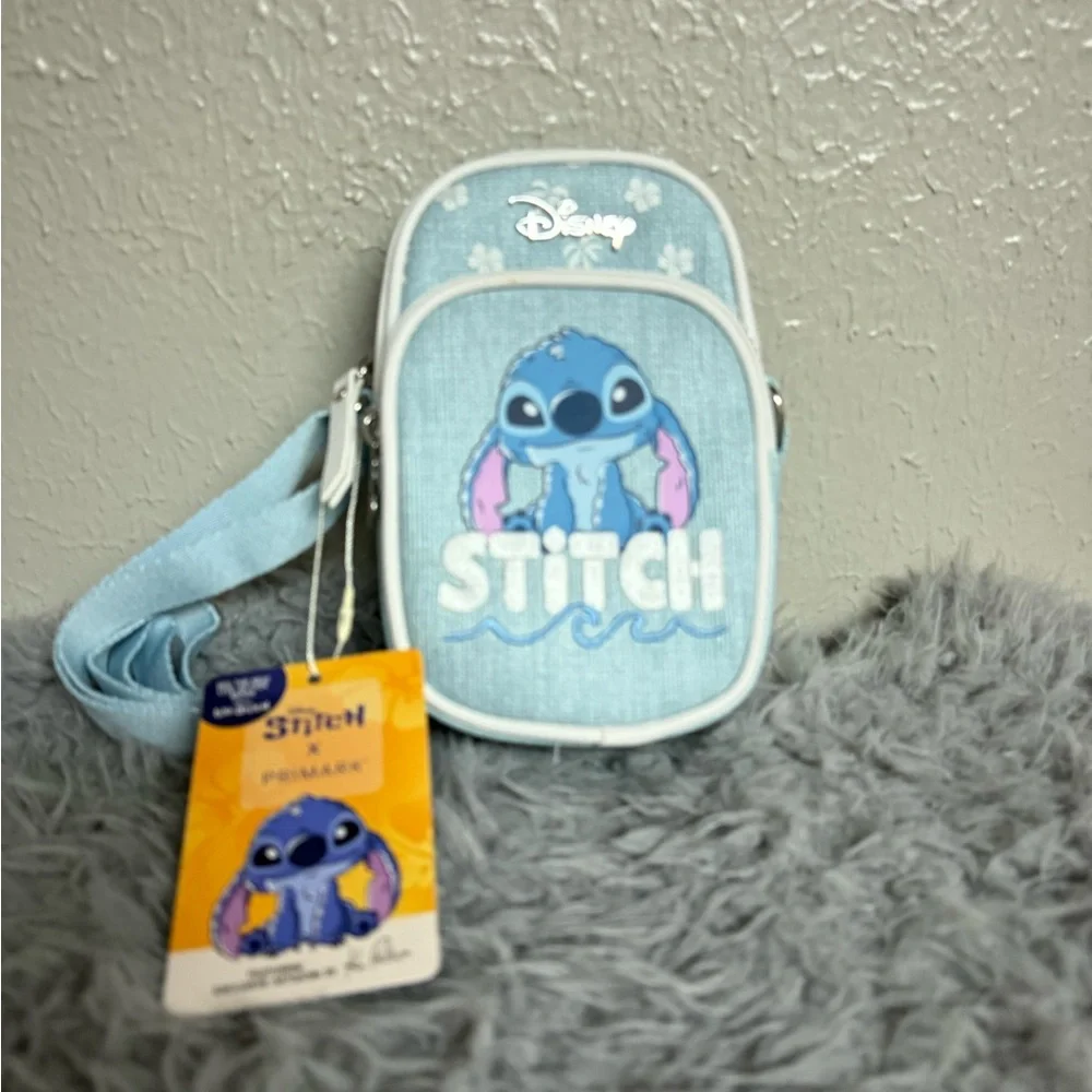 Disney Stitch Light Blue Crossbody Bag